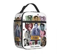 YERGFHJ The Show Niall Horan 2024 Merch Bolsa de Almuerzo aislada para Caja de Comida de Viaje Nevera térmica Reutilizable Lonchera