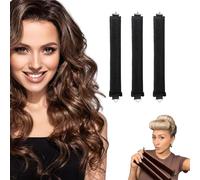 Yeria 3 unidades de bandas sin calor para rizos sin calor, para cabello medio y largo, rizador de pelo de terciopelo para rizos saludables, para dormir