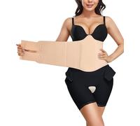 YERKOAD 360 Lipo Foam AB Board Postcirugía Liposucción Abdominal Compresión Tableros Vientre Lipo Recuperación Cintura Cincher (Beige, Talla única), Beige, Talla única