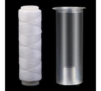 Yerleomit Sedal de Pesca Transparente de 200 m, 0,15 mm, Nailon de 0,15 mm, Transparente, Resistente a desgarros, para Pesca Marina, Accesorio de Pesca