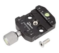 Yerleomit Universal para placa Arca Swiss de 50 mm, abrazadera de cambio rápido con burbujas, placa de liberación rápida, trípode para Arca Swiss