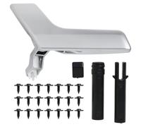 Yerozhui tirador de puerta interior para Mercedes W204 X204 Clase C, plata mate, lado izquierdo, kit de repuesto, OE compatible con #2047201763, 2047202763, 2047201171, fácil instalación