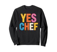Yes Chef Funny Culinary Cook Cocina Humor profesional Sudadera