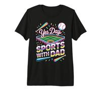 Yes Day Sports con papá Camiseta Premium
