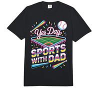 Yes Day Sports con papá Comfort Colors Adult Heavyweight T-Shirt