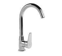 Yes Grifo Monomando Fregadera de Repisa con acabado cromado para la cocina simple, sin preocupaciones