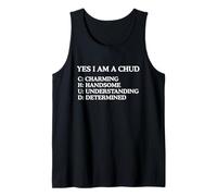 Yes I Am A CHUD Funny Unhinged Gen Z Meme Argot Brainrot Gag Camiseta sin Mangas