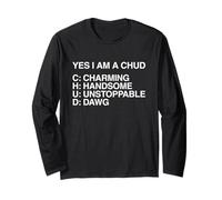 Yes I Am A CHUD Funny Unhinged Gen Z Meme Argot Brainrot Gag Manga Larga