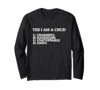 Yes I Am A CHUD Funny Unhinged Gen Z Meme Argot Brainrot Gag Manga Larga