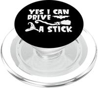 Yes I Can Drive A Stick - Divertido Halloween de brujas PopSockets PopGrip para MagSafe