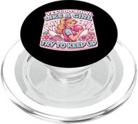 Yes I Do Bowl Like A Girl Try To Keep Up Women Bowling Cita PopSockets PopGrip para MagSafe