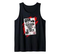 Yes I DO Secretly Odio TU Traje Collage de Moda sarcástica Camiseta sin Mangas