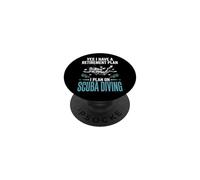 Yes I Have A Retirement Plan I Plan On Scuba Diving PopSockets PopGrip Adhesivo