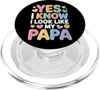 Yes I Know I Look Like My Papa Lindo papá parecido - PopSockets PopGrip para MagSafe