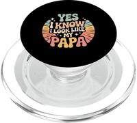 Yes I Know I Look Like My Papa Lindo papá parecido - PopSockets PopGrip para MagSafe