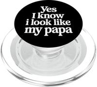 Yes I Know I Look Like My Papa Lindo papá parecido |- PopSockets PopGrip para MagSafe
