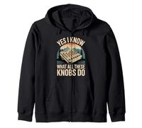 Yes I Know What All These Knobs Do Tech Audio Sound - Sudadera con Capucha