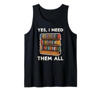 Yes I Need Them All Disc Golf Hombres Mujeres Disc Golf Camiseta sin Mangas