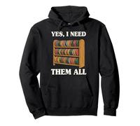 Yes I Need Them All Disc Golf Hombres Mujeres Disc Golf Sudadera con Capucha
