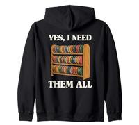 Yes I Need Them All Disc Golf Hombres Mujeres Disc Golf Sudadera con Capucha