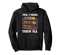 Yes I Need Them All Disc Golf Hombres Mujeres Disc Golf Sudadera con Capucha