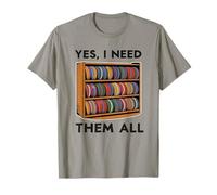 Yes I Need Them All Disc Golf Shelf Broma Disc Golf Camiseta