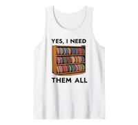 Yes I Need Them All Disc Golf Shelf Broma Disc Golf Camiseta sin Mangas