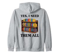 Yes I Need Them All Disc Golf Shelf Broma Disc Golf Sudadera con Capucha