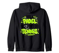 Yes I Padel No Tennis Pádel Jugador de Pádel Abanico Deporte Sudadera con Capucha