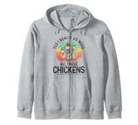 Yes I Really Do Need All These Chickens Pollo De Granja Sudadera con Capucha