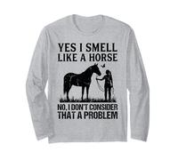 Yes I Smell Like A Horse Funny Horses Manga Larga