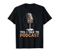 Yes I Talk To Podcast | Ideas Funny Podcast Camiseta