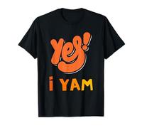 Yes I Yam My Sweet Potato para Pareja a Juego Acción de Gracias Camiseta