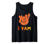 Yes I Yam My Sweet Potato para Pareja a Juego Acción de Gracias Camiseta sin Mangas