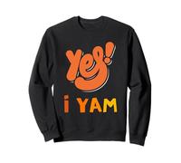 Yes I Yam My Sweet Potato para Pareja a Juego Acción de Gracias Sudadera