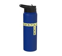 Yes I'm Hustling Motivación Entrenamiento Gimnasio Entrenamiento Traje Stainless Steel Insulated Water Bottle
