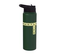 Yes I'm Hustling Motivación Entrenamiento Gimnasio Entrenamiento Traje Stainless Steel Insulated Water Bottle