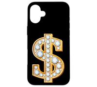 Yes I'm Rich, Elegant Hip Hop Cool Necklace with Dollar Carcasa para iPhone 16 Plus