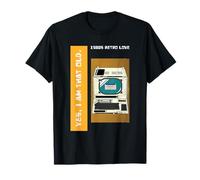 Yes I'm That Old Analog Kid de los 80 - Gráfico de computadora retro Camiseta