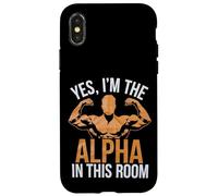 Yes, I'm The Alpha In This Room | |- Carcasa para iPhone X/XS