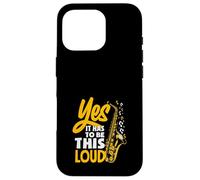Yes It Has To Be Loud Saxofonista Banda Saxofonista Carcasa para iPhone 16 Pro