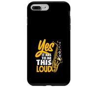 Yes It Has To Be Loud Saxofonista Banda Saxofonista Carcasa para iPhone 7 Plus/8 Plus