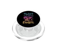 Yes, Just a 10 Year Old Girl and Loves Dragons Cute Girls PopSockets PopGrip para MagSafe