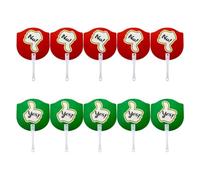 Yes No Voting Paddles 10 Pieces Double Sided Yes No Answer Sign