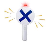 Yes Or No Paddle - Práctico tablero de señal de sonido con luz alimentada por pilas, herramienta de interacción para profesores y estudiantes, palas de votación falsas, zumbador de concurso de