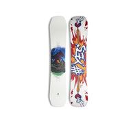 YES Sender Snowboard - Tabla de freeride de alto rendimiento para una potente gran montaña - Talla 152 - Color blanco - Temporada 2026