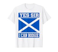 Yes Sir I Can Boogie Camiseta Escocia - No Escocia No Fiesta Camiseta
