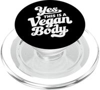 Yes This Is A Vegan Body PopSockets PopGrip para MagSafe