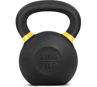 Yes4All 4-32kg Pesa Rusa recubierto de polvo con mango ancho, Kettlebell de competición