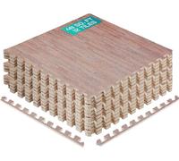 Yes4All 60x60 cm hasta 11,1 m² Juego 6/12/30 Baldosas de espuma EVA, alfombra de espuma, alfombra de gimnasio, alfombra de enclavamiento, suelo de garaje, piscina al aire libre, bañera de hidromasaje